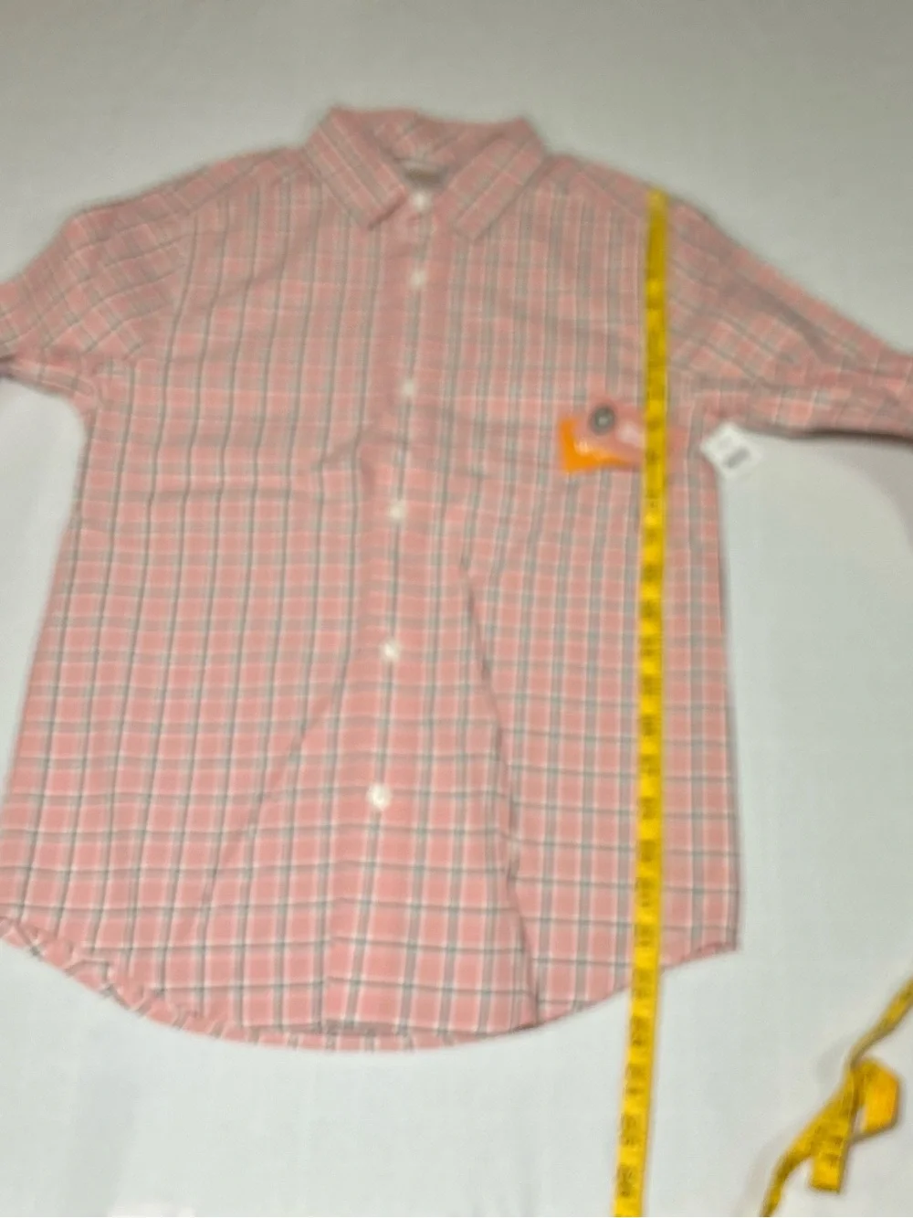 Gymboree Boys Size 10 Pink Plaid Long Sleeve Button Up NWT Ladies & Gentlemen
